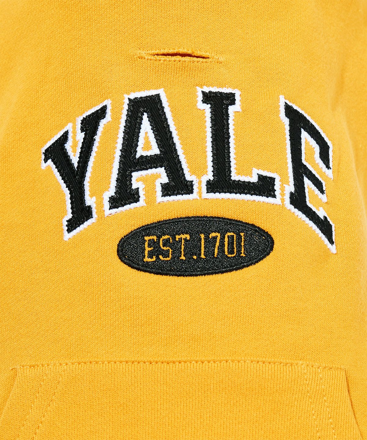 예일(YALE) 투톤아치 도기 후드_옐로우
