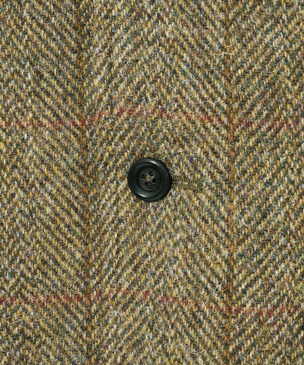 예일(YALE) HARRIS TWEED PURE WOOL 3 BUTTON BLAZER BROWN
