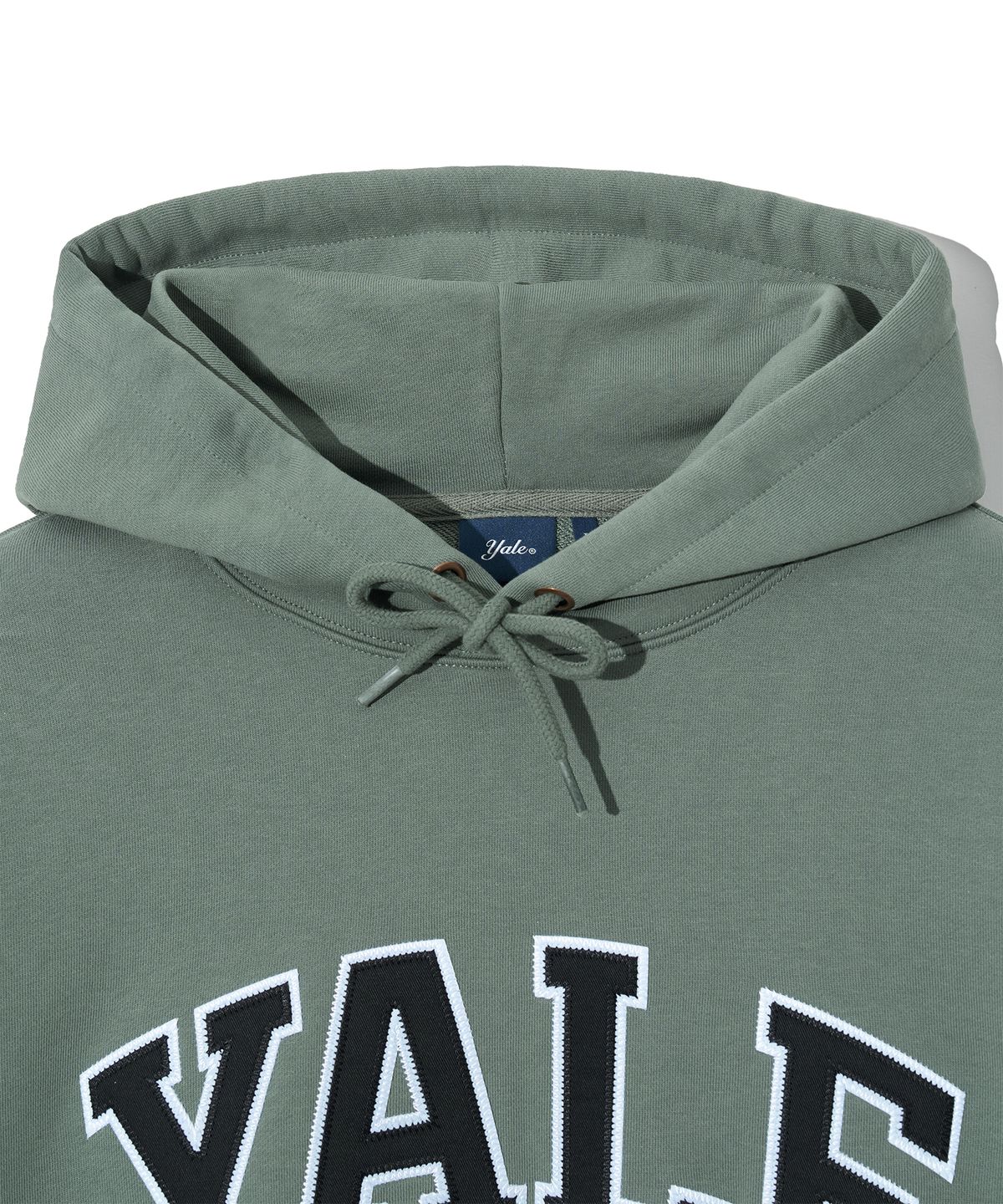 예일(YALE) 투톤아치 후드_라이트 카키