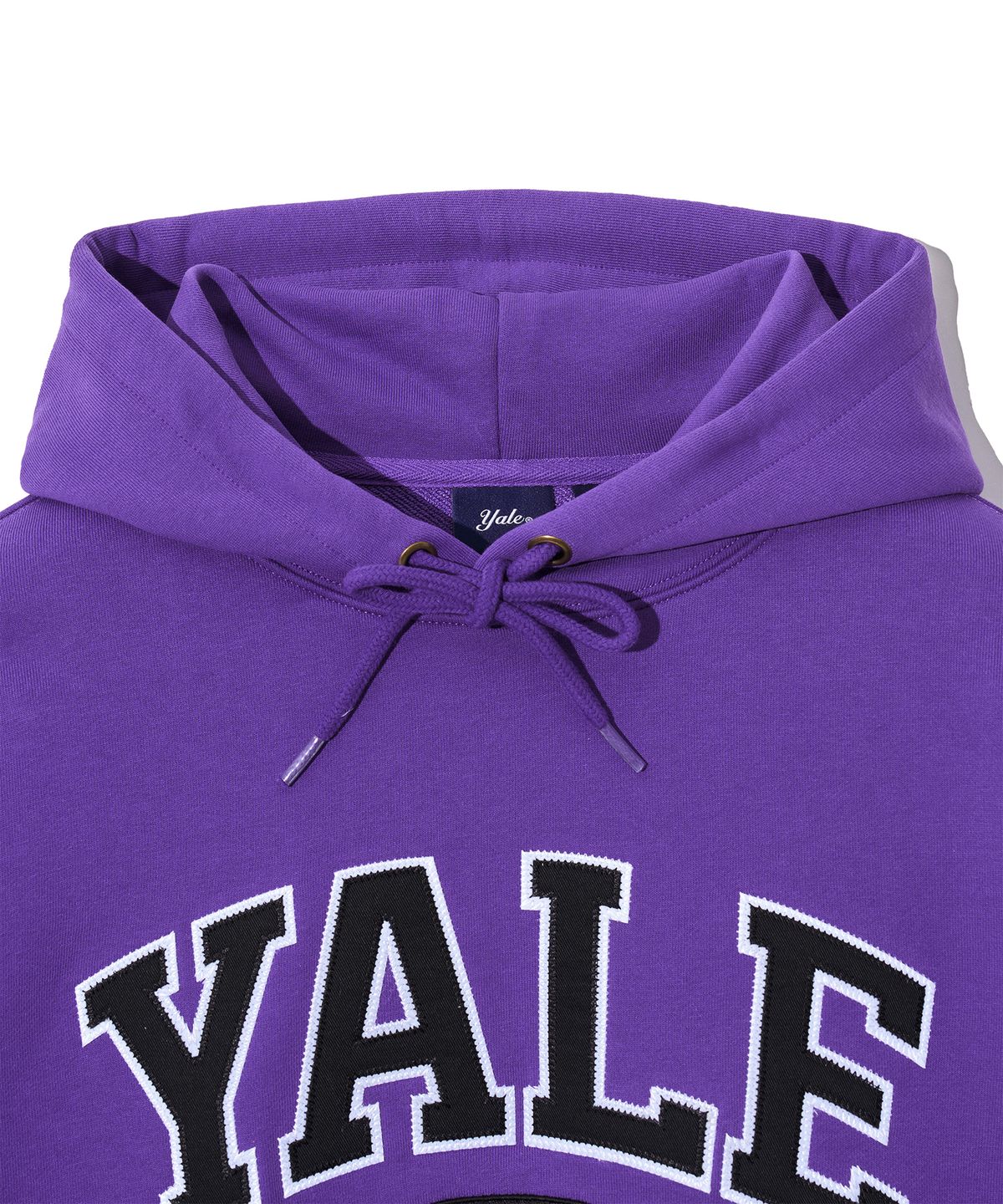 예일(YALE) 투톤아치 후드_퍼플