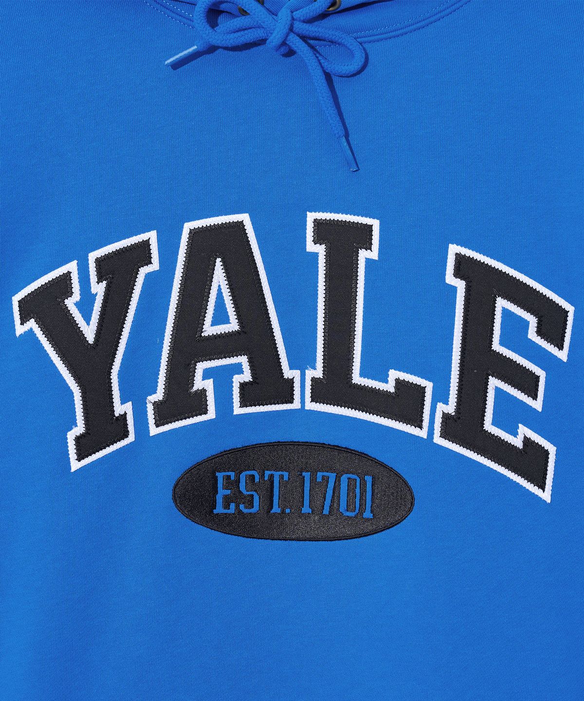 예일(YALE) 투톤아치 후드_스트롱 블루
