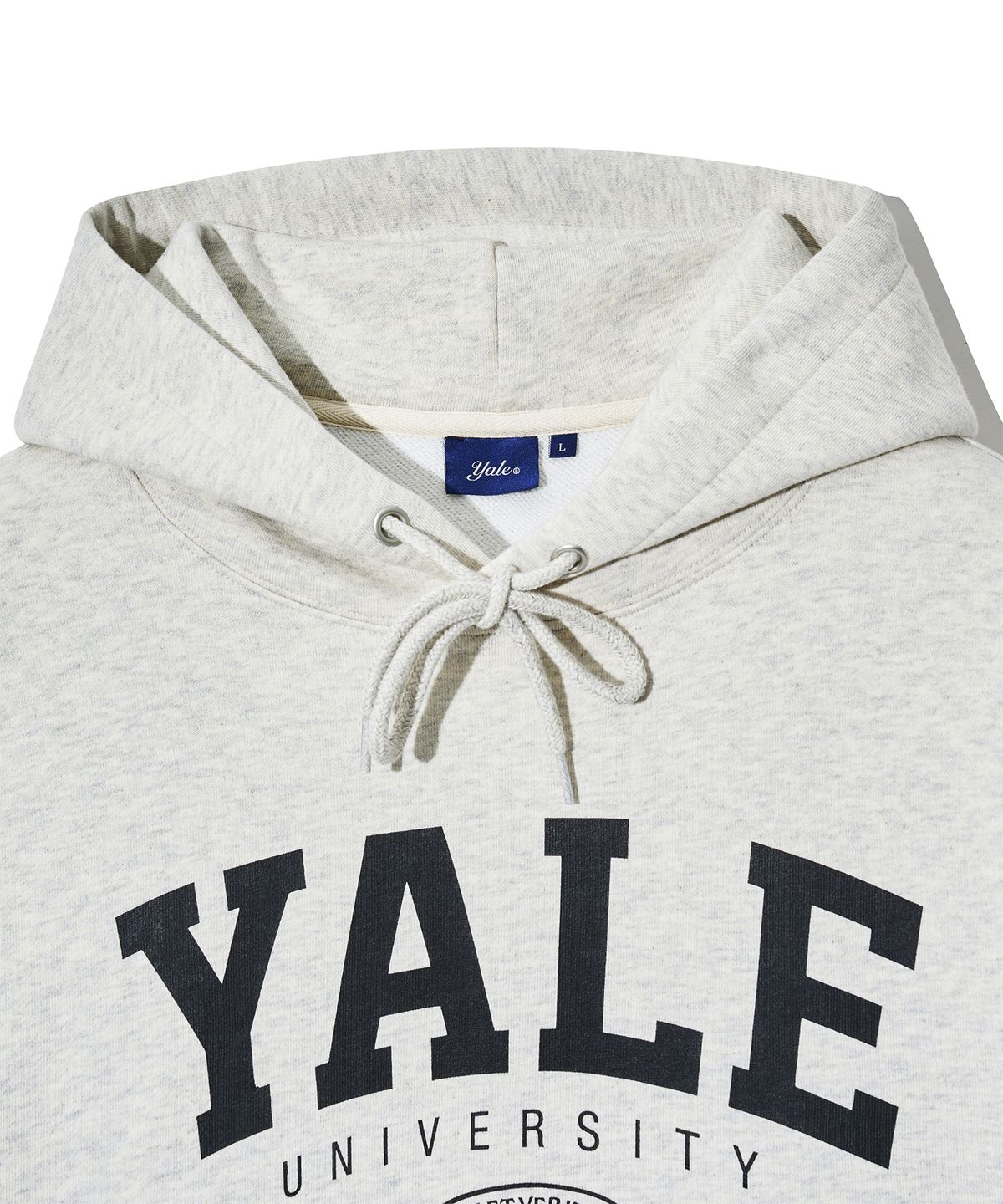 예일(YALE) EMBLEM HOODIE OATMEAL