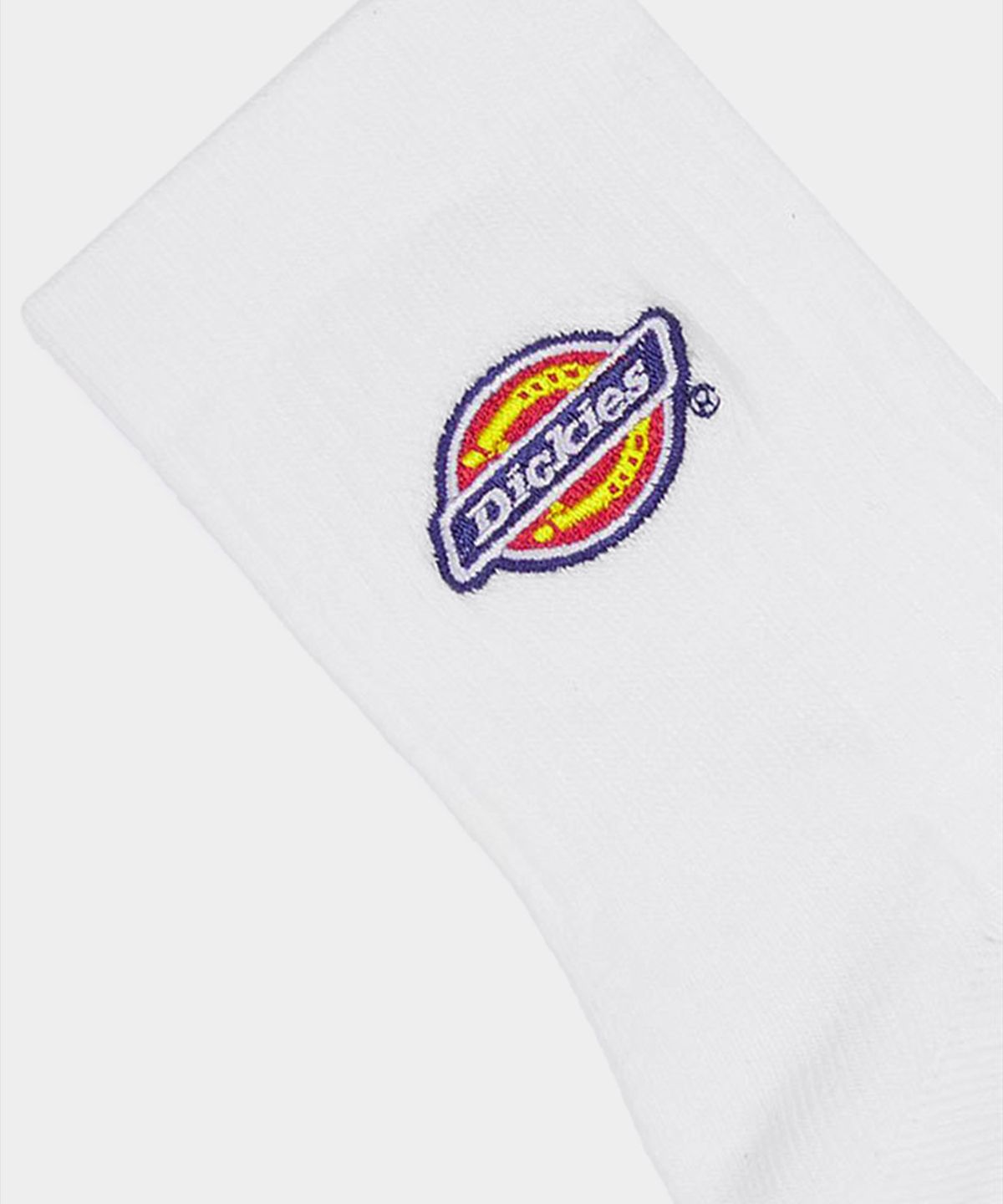 디키즈(DICKIES) 밸리 그로브 미드 삭스 3팩 White