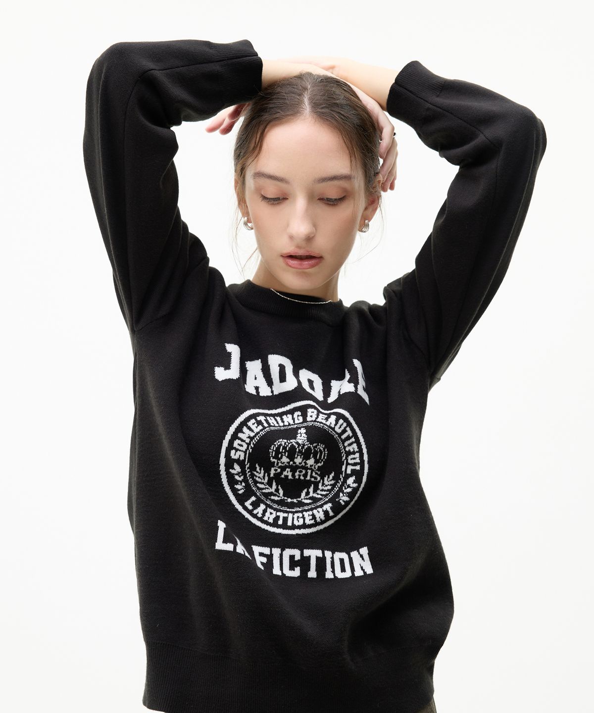 라티젠(LARTIGENT) LK PARIS KNIT(BLACK)