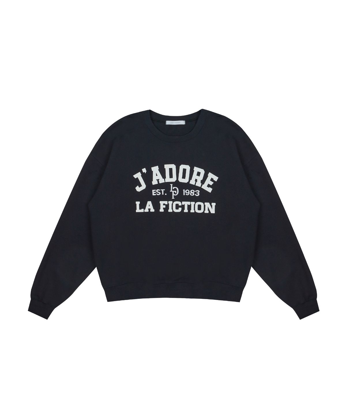 라티젠(LARTIGENT) LR JADORE SWEATSHIRT(NAVY)