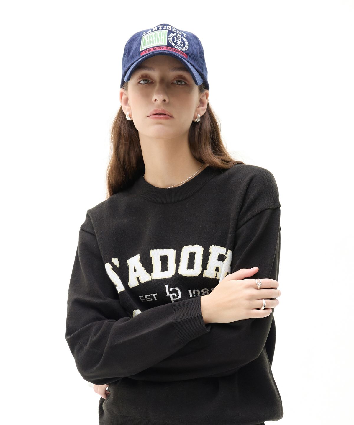 라티젠(LARTIGENT) LR JADORE KNIT(BLACK)