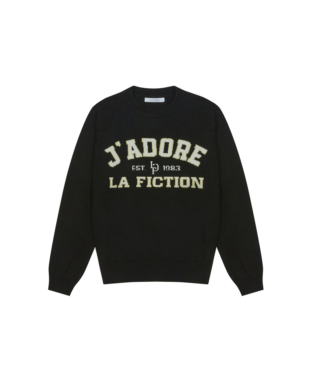 라티젠(LARTIGENT) LR JADORE KNIT(BLACK)