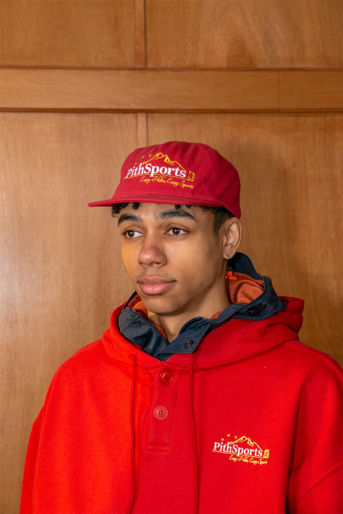 피스스포츠(PITHSPORTS) E.H.E.S Washing Cap (vintage Red)