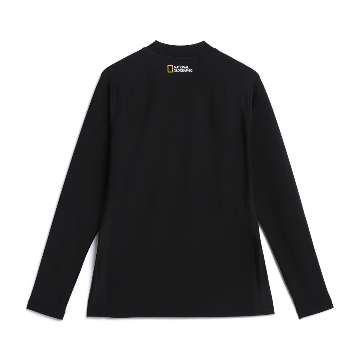내셔널지오그래픽(NATIONALGEOGRAPHIC) N242MRG610 남성 래글런 소매 긴팔 래쉬가드 CARBON BLACK