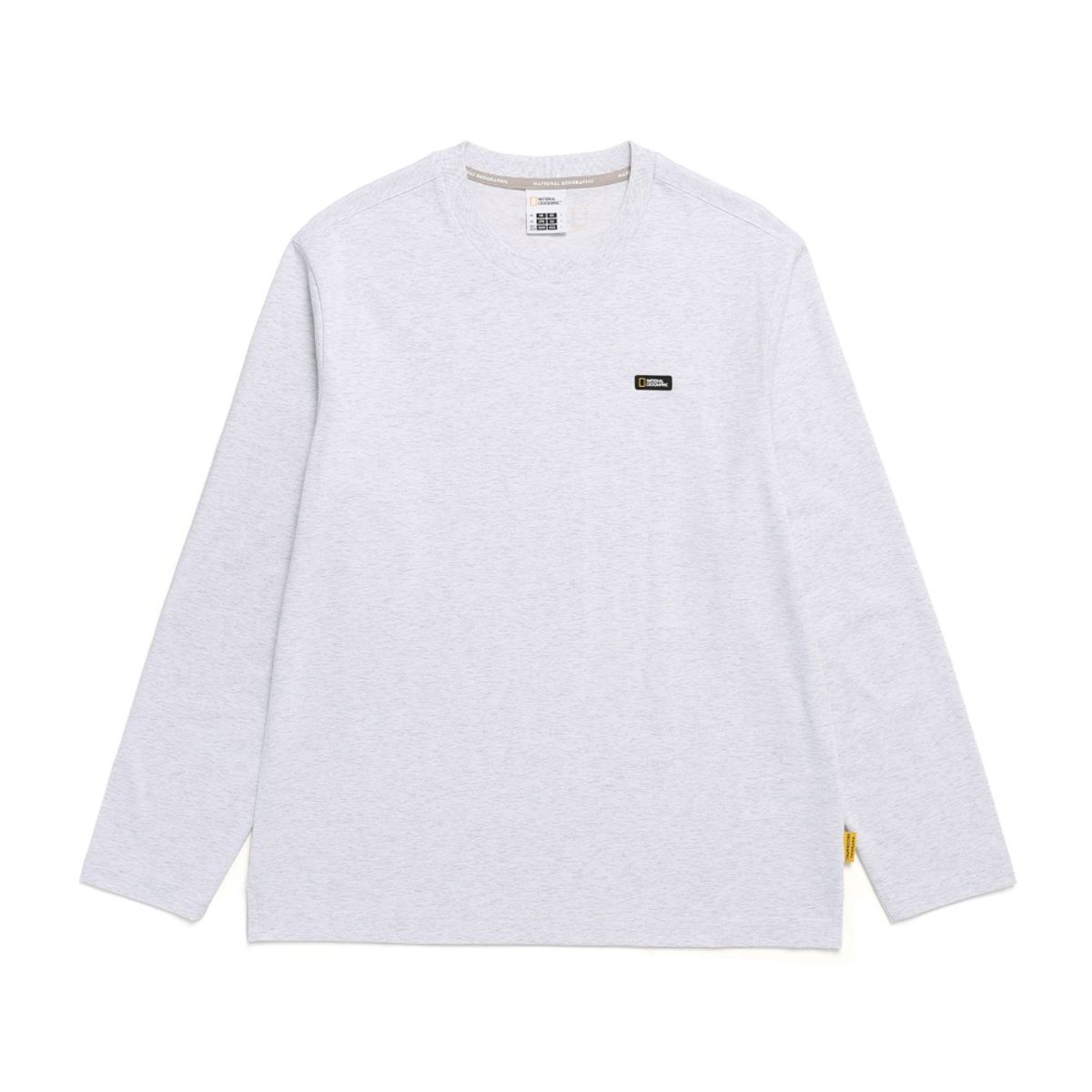 내셔널지오그래픽(NATIONALGEOGRAPHIC) N241UTS910 스몰 로고 긴팔 티셔츠 M IVORY