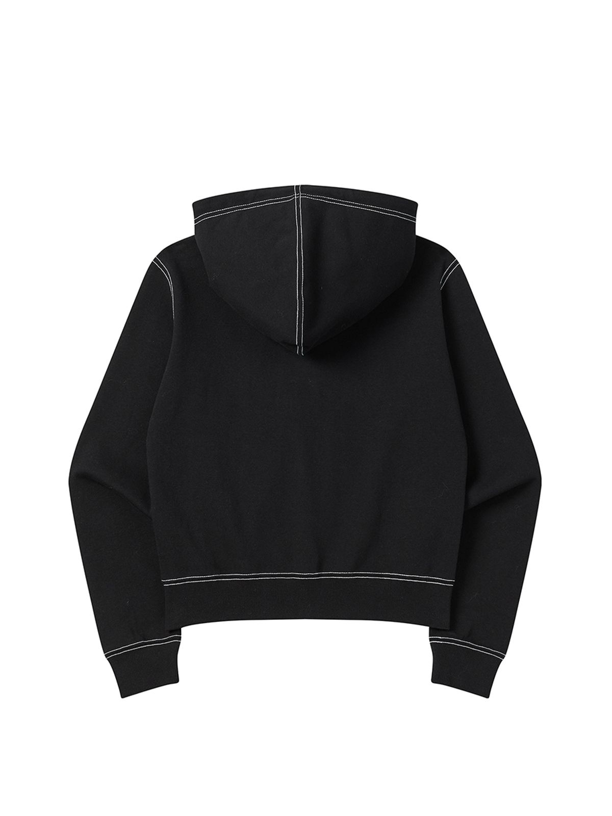 엔와이엑스엑스(NYXX) BURST INTO ROSE HOOD ZIP-UP BLACK