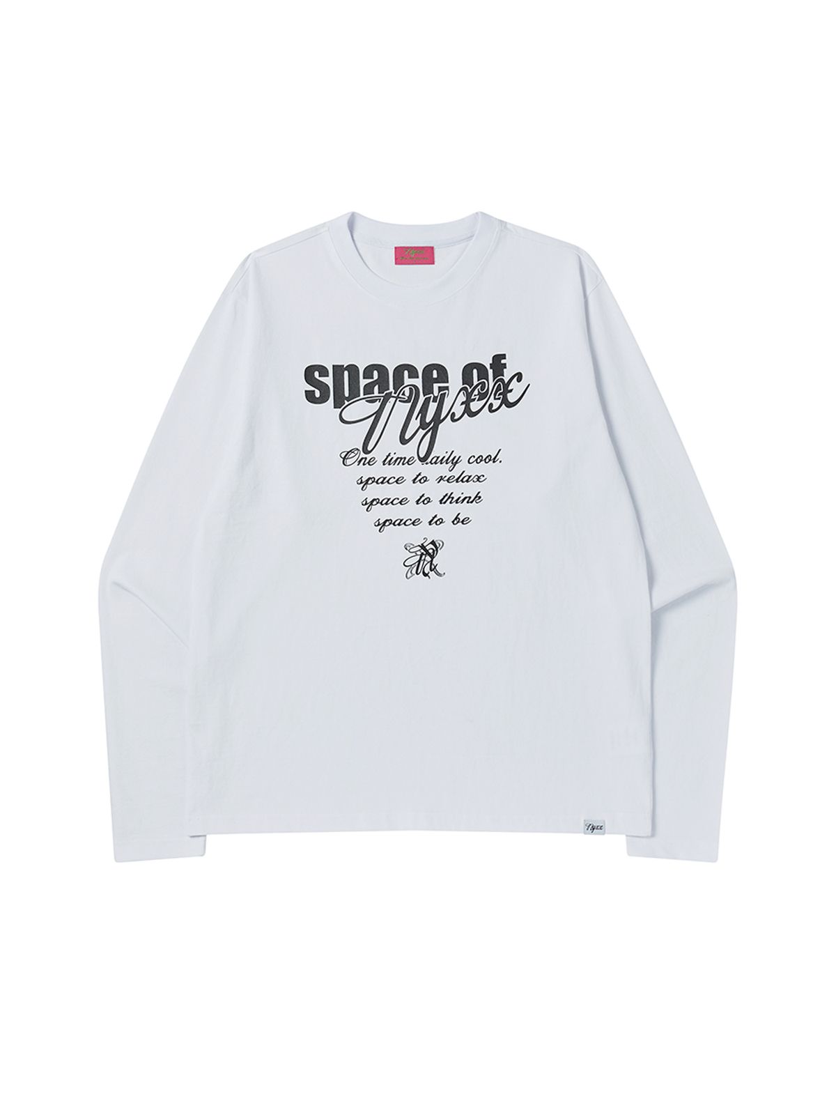 엔와이엑스엑스(NYXX) CAPTION OF NYX LONG SLEEVE WHITE