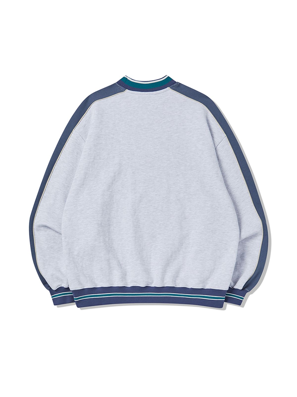 엔와이엑스엑스(NYXX) 90s NYX BASEBALL SWEATSHIRT HEATHER GRAY