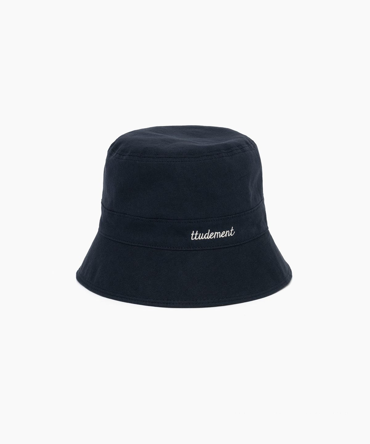 튜드먼트(TTUDEMENT) COTTON BUCKET HAT NAVY