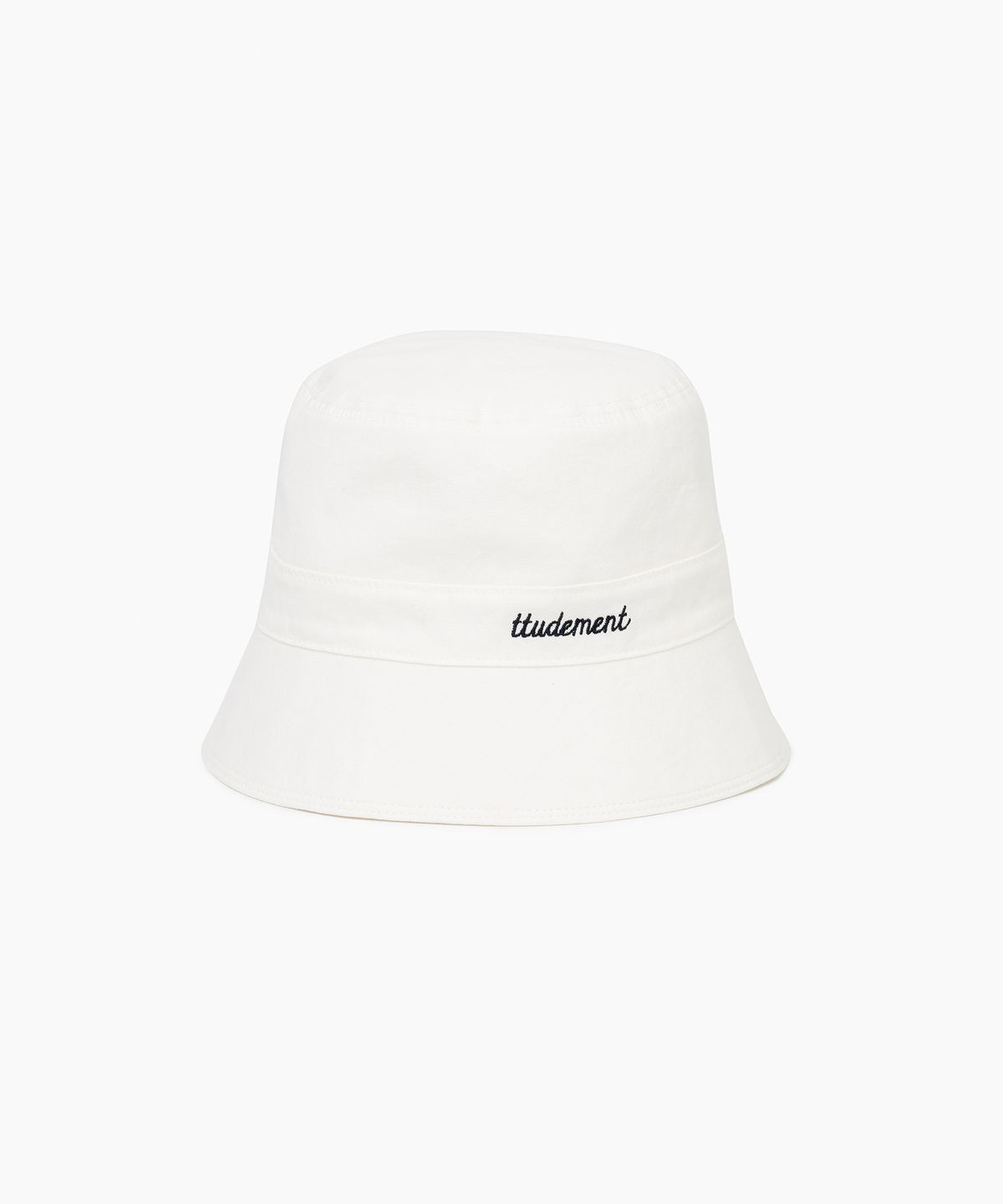 튜드먼트(TTUDEMENT) COTTON BUCKET HAT IVORY