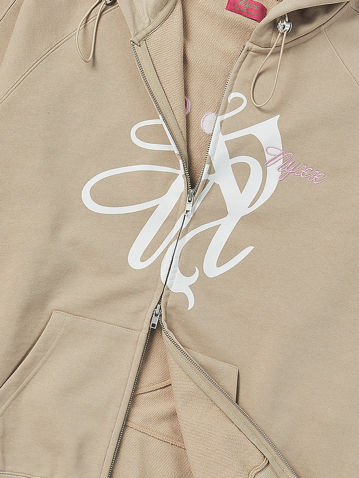엔와이엑스엑스(NYXX) NYX FLOW HOOD ZIP-UP BEIGE