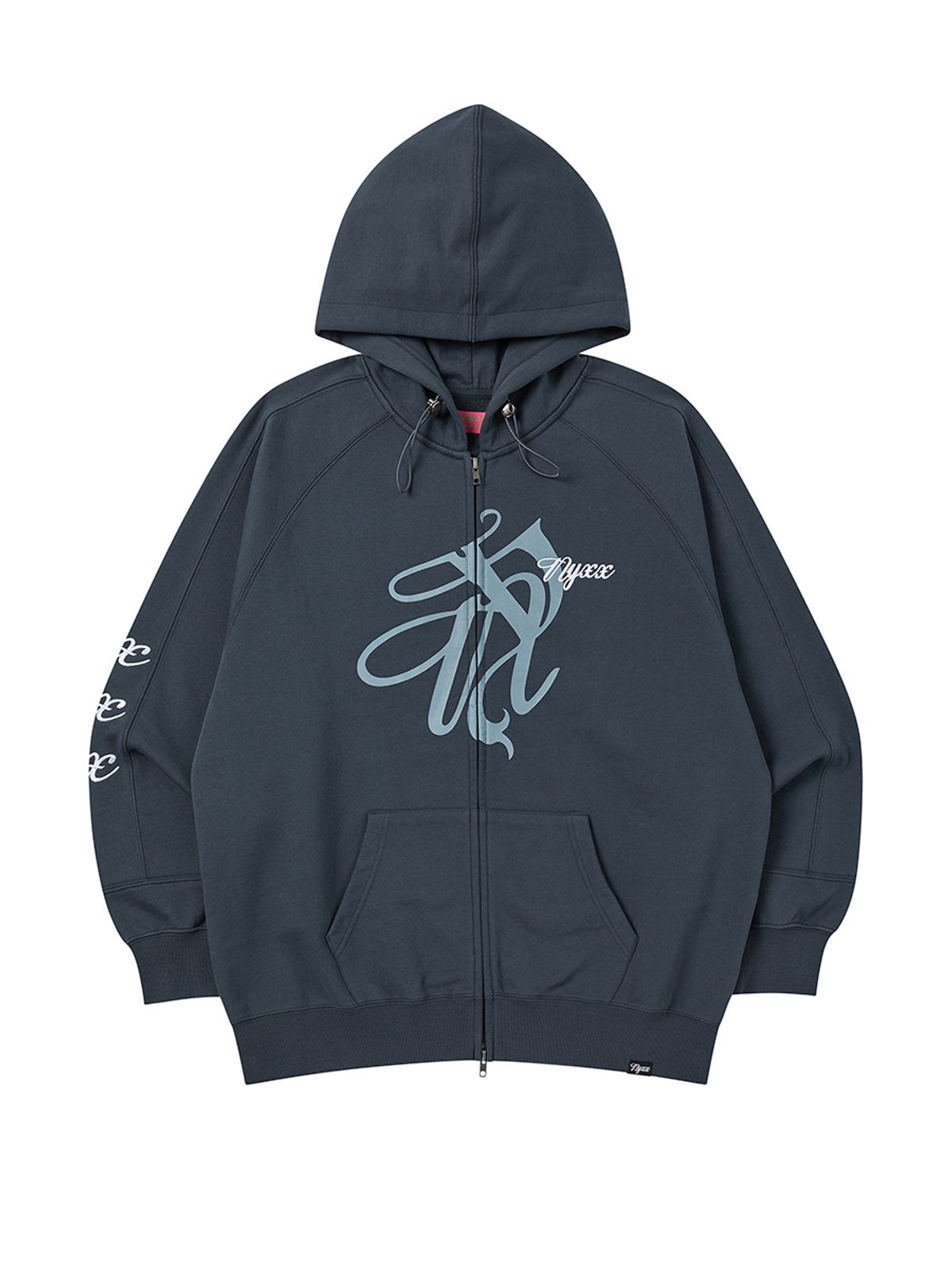 엔와이엑스엑스(NYXX) NYX FLOW HOOD ZIP-UP CHARCOAL