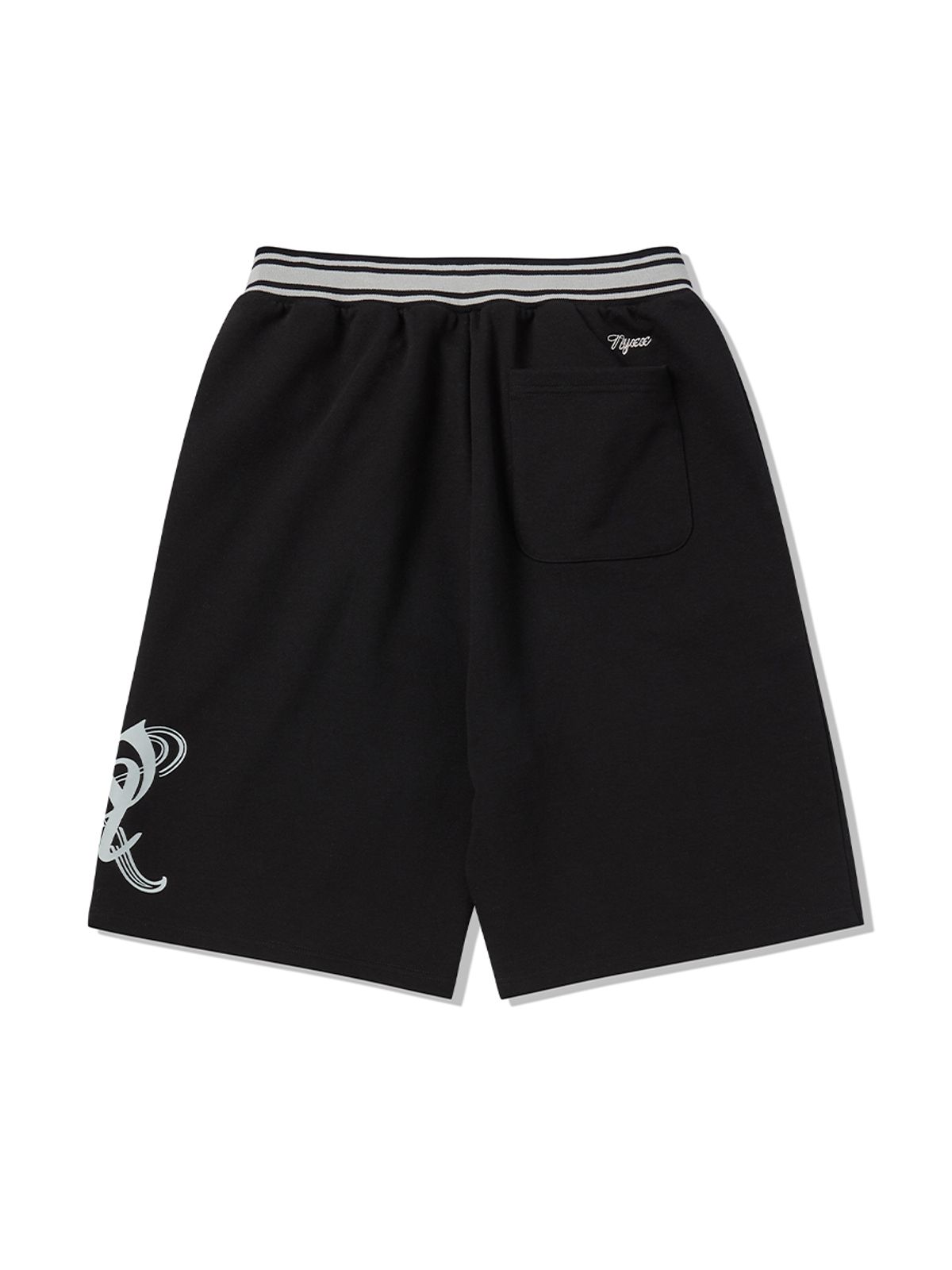 엔와이엑스엑스(NYXX) EMBLEM HALF PANTS BLACK
