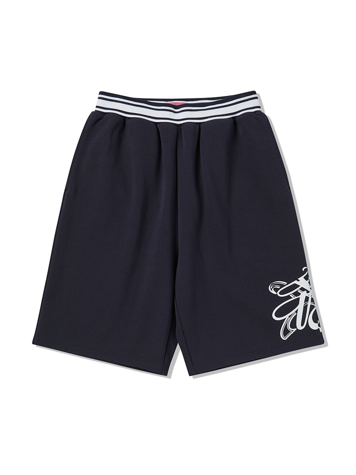 엔와이엑스엑스(NYXX) EMBLEM HALF PANTS NAVY