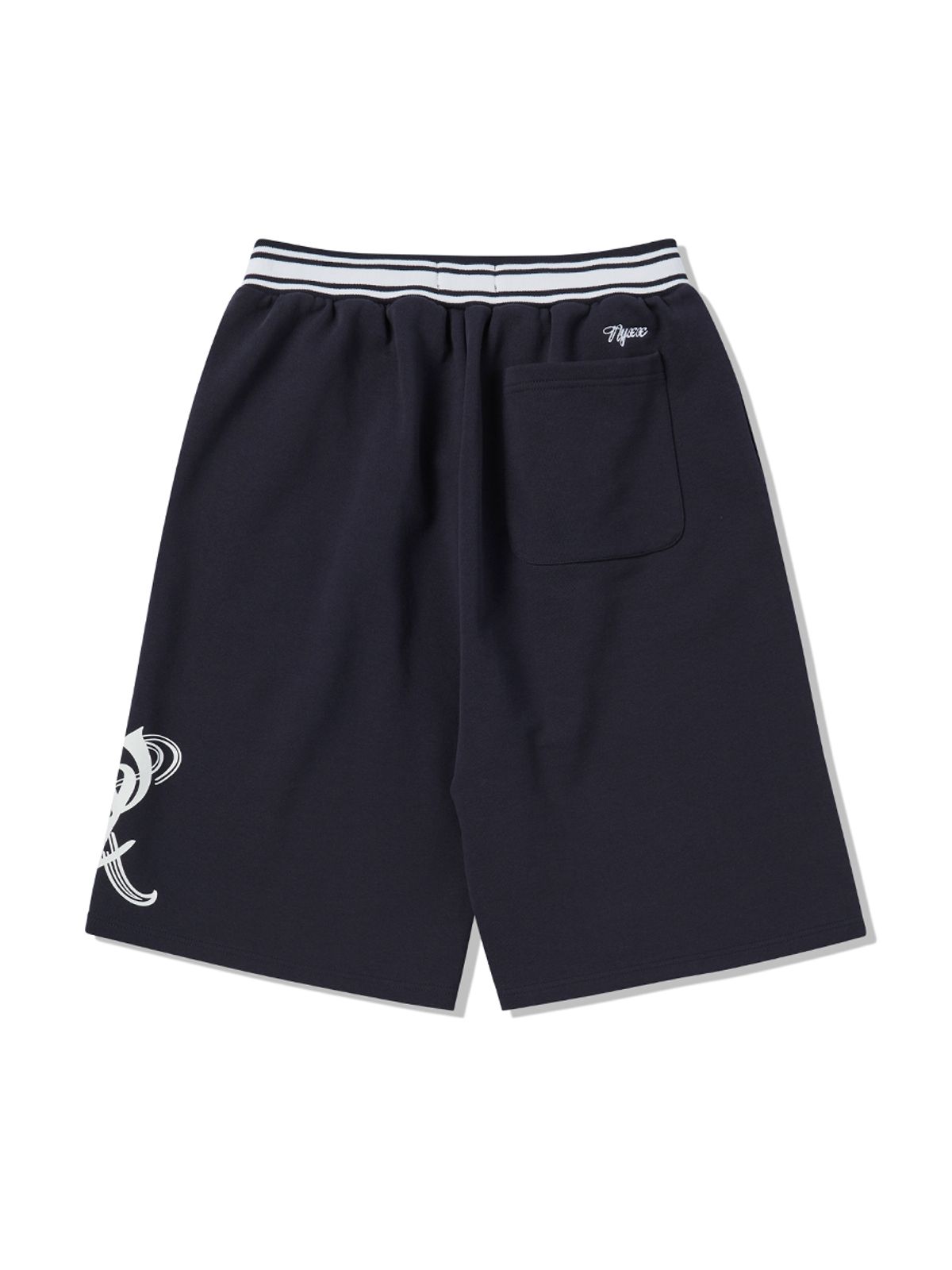 엔와이엑스엑스(NYXX) EMBLEM HALF PANTS NAVY