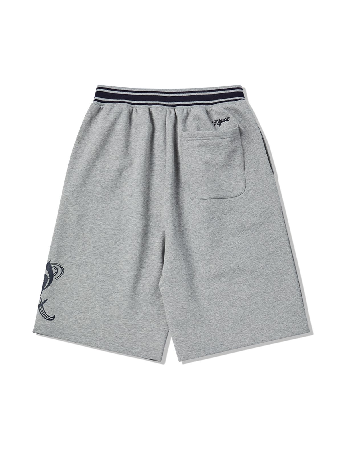엔와이엑스엑스(NYXX) EMBLEM HALF PANTS GRAY