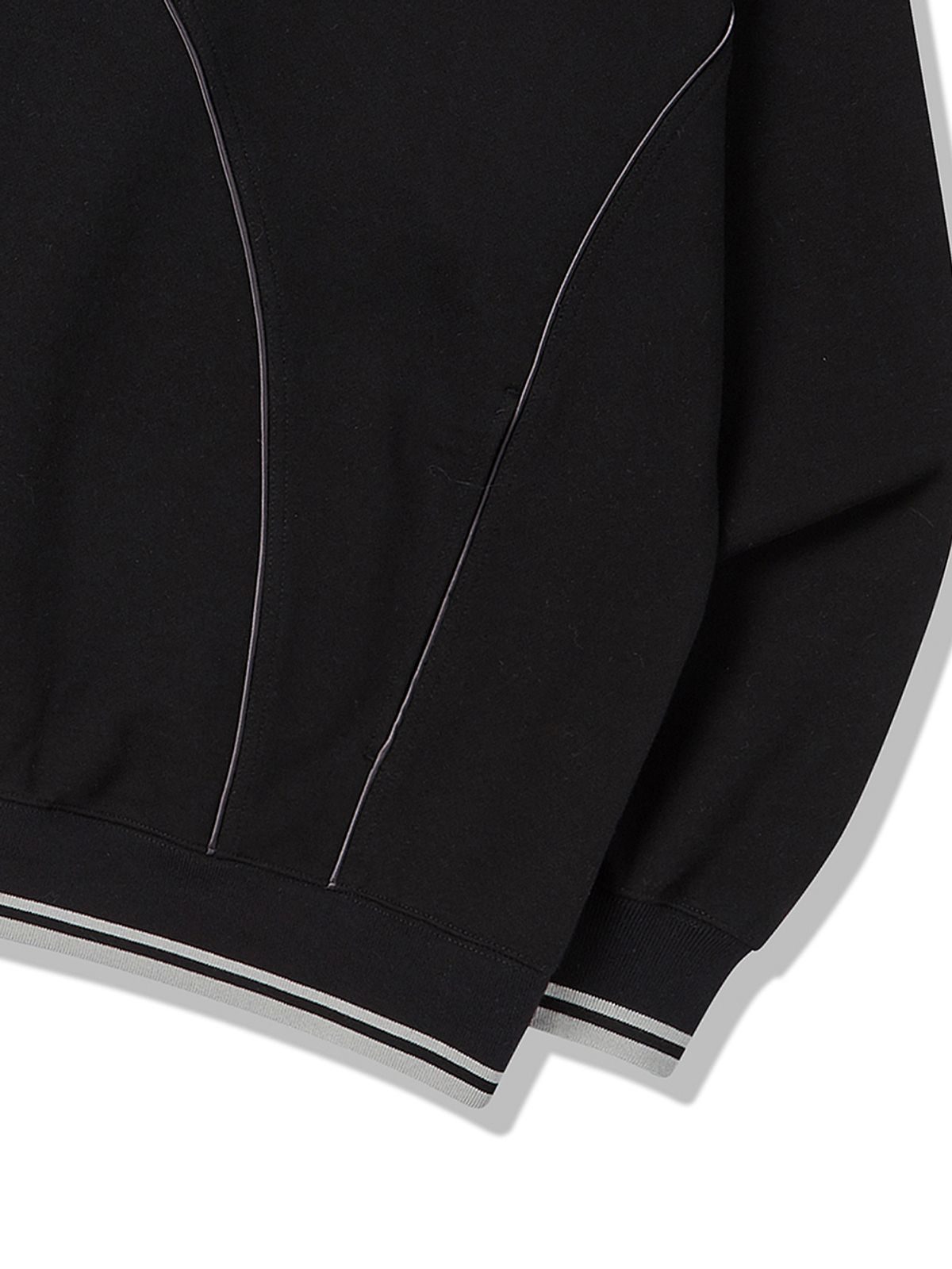 엔와이엑스엑스(NYXX) EMBLEM LINING HOODIE BLACK