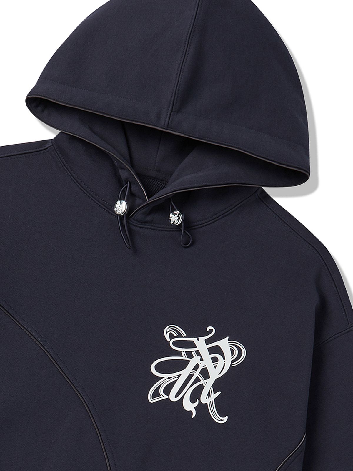 엔와이엑스엑스(NYXX) EMBLEM LINING HOODIE NAVY