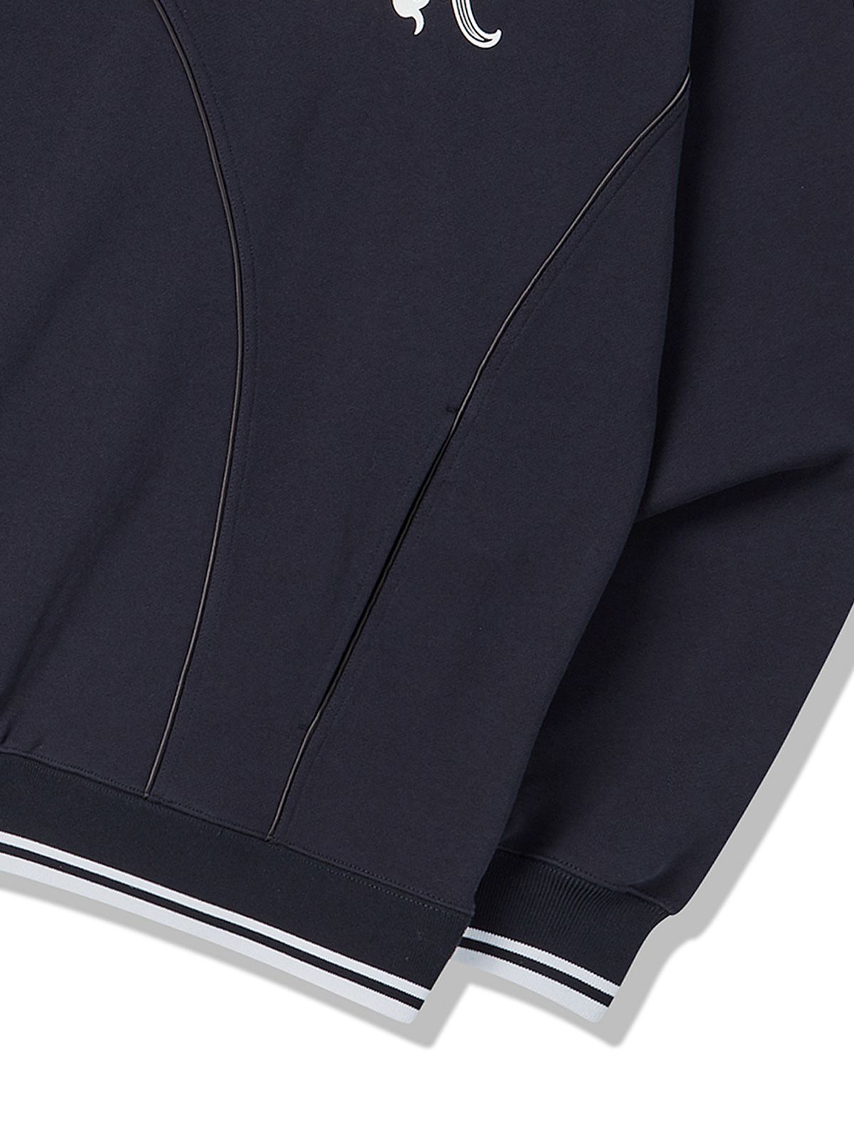 엔와이엑스엑스(NYXX) EMBLEM LINING HOODIE NAVY