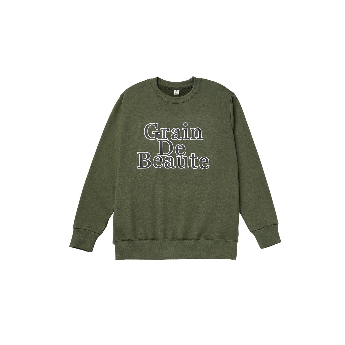 그랭드보떼(GRAIN DE BEAUTE) NEW SIGNATURE SWEAT [GREEN]