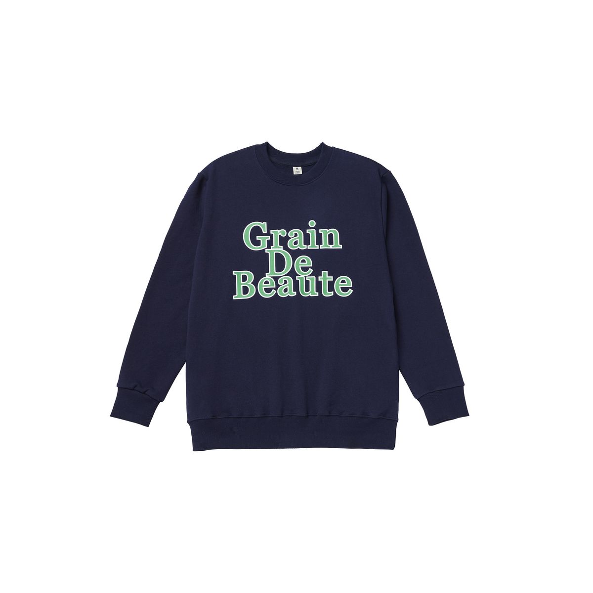 그랭드보떼(GRAIN DE BEAUTE) NEW SIGNATURE SWEAT [NAVY]