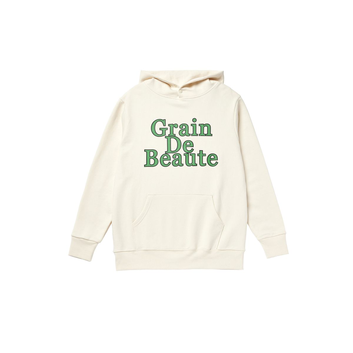 그랭드보떼(GRAIN DE BEAUTE) NEW SIGNATURE HOODY [IVORY]