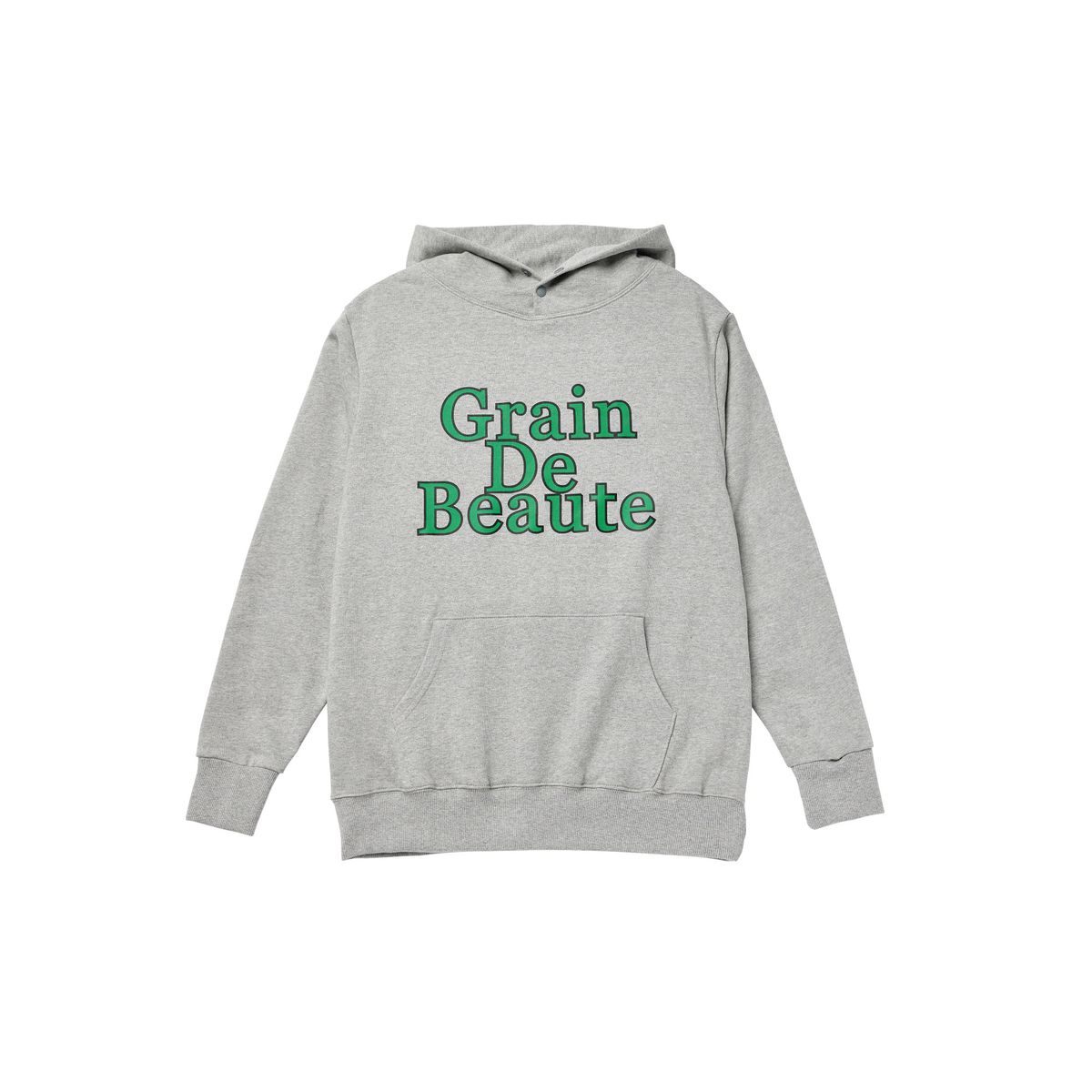 그랭드보떼(GRAIN DE BEAUTE) NEW SIGNATURE HOODY [GRAY]