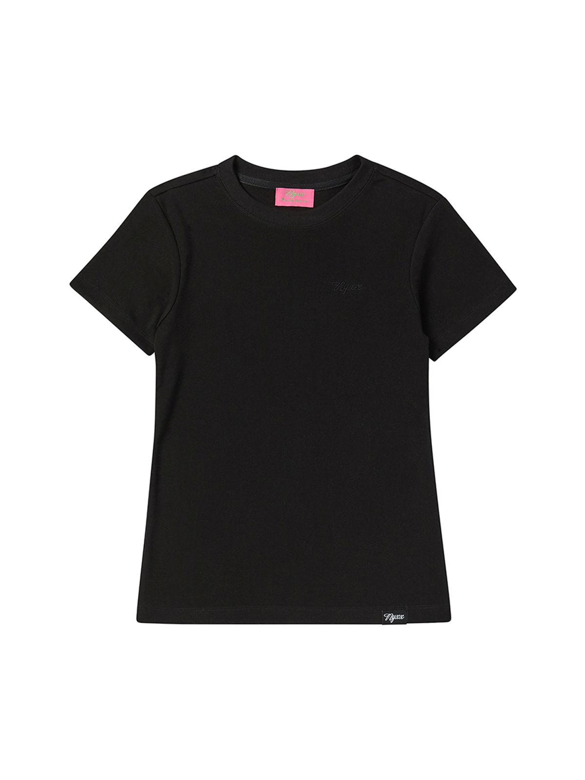 엔와이엑스엑스(NYXX) BASIC FITTED TEE BLACK