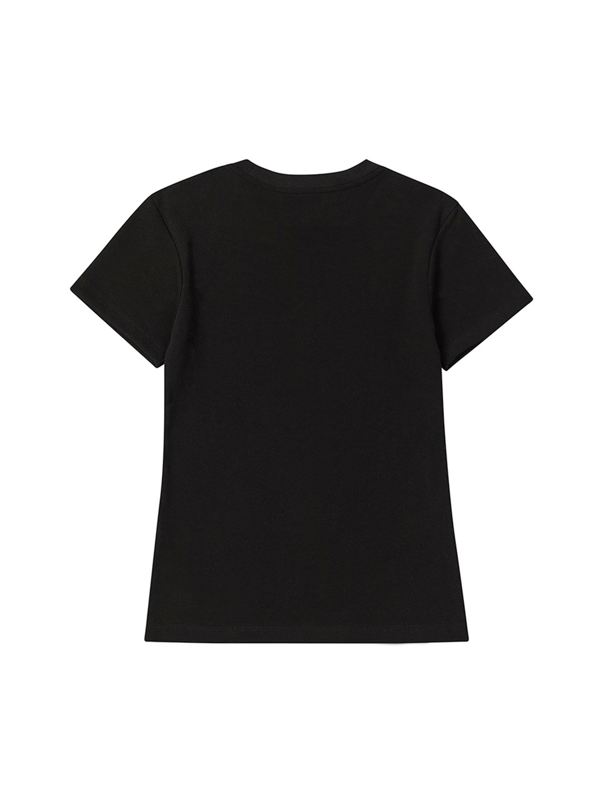 엔와이엑스엑스(NYXX) BASIC FITTED TEE BLACK