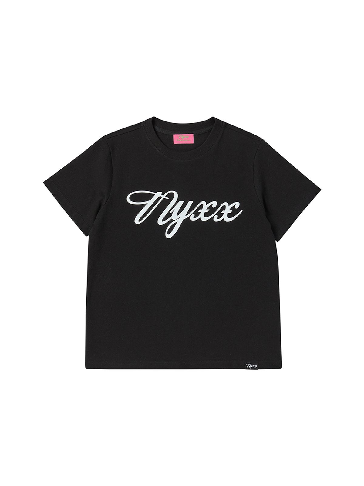 엔와이엑스엑스(NYXX) BASIC LOGO TEE BLACK