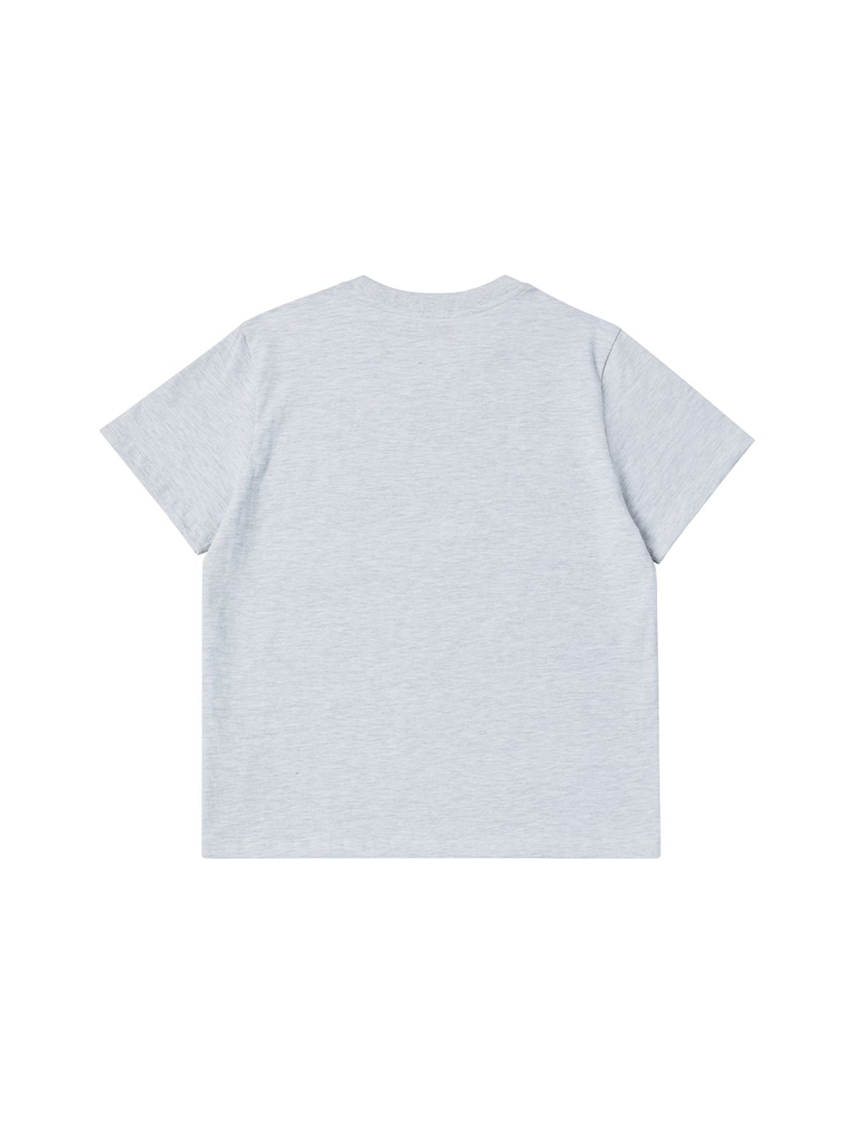 엔와이엑스엑스(NYXX) BASIC LOGO TEE HEATHER GRAY