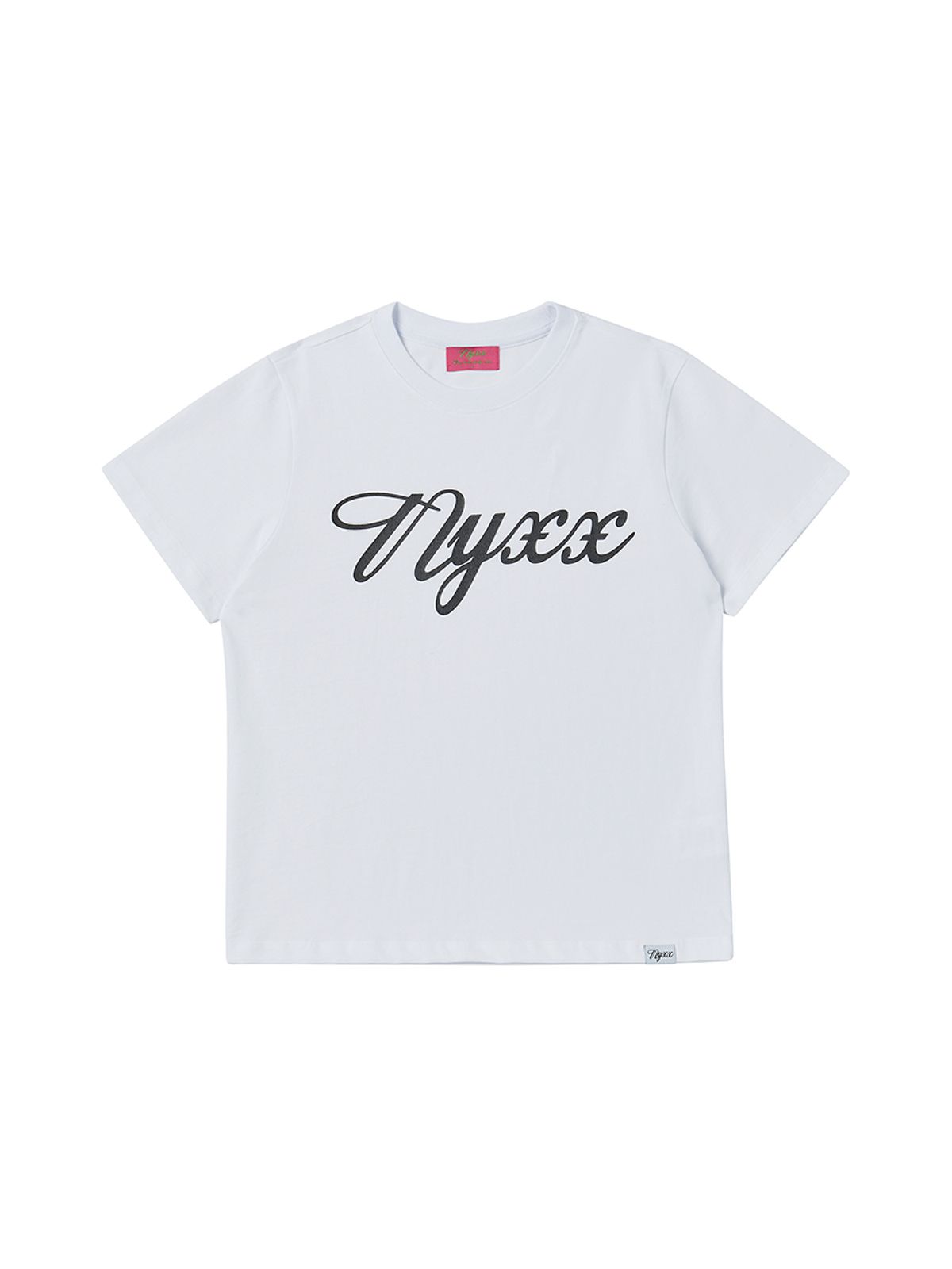 엔와이엑스엑스(NYXX) BASIC LOGO TEE WHITE