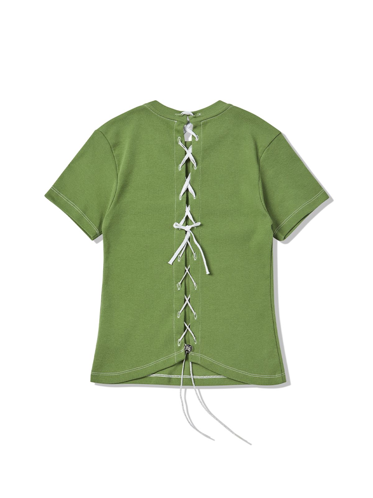 엔와이엑스엑스(NYXX) BACK TANGLED TEE KHAKI