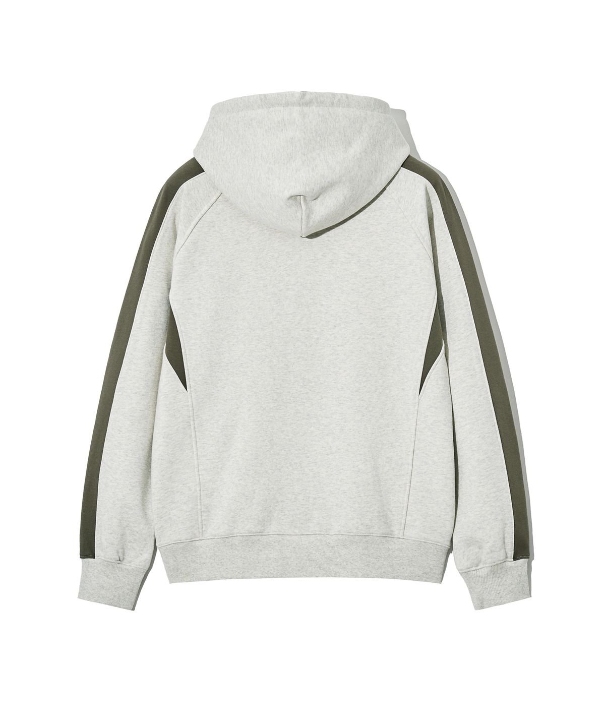 예일(YALE) BULLDOGS SPORTSWEAR COLOR BLOCK HOODIE OATMEAL