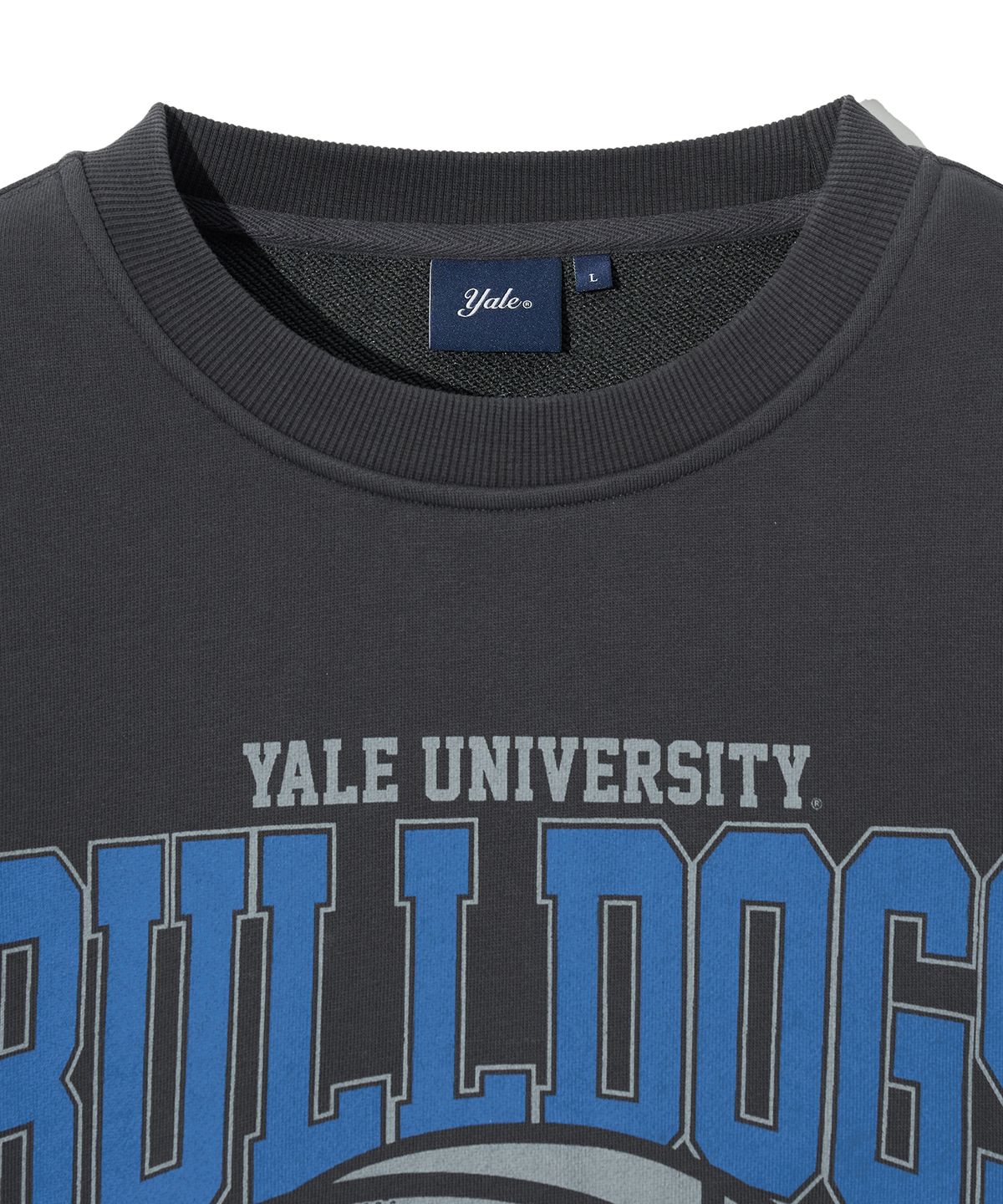 예일(YALE) VINTAGE BASKETBALL SWEATSHIRT CHARCOAL