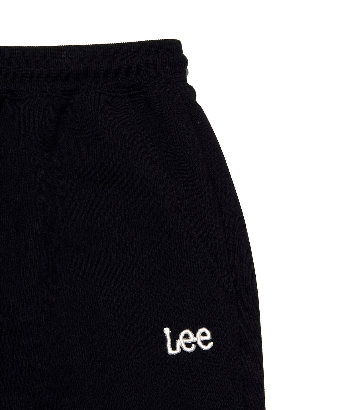 리(LEE) 트위치 로고 스웻 팬츠 블랙