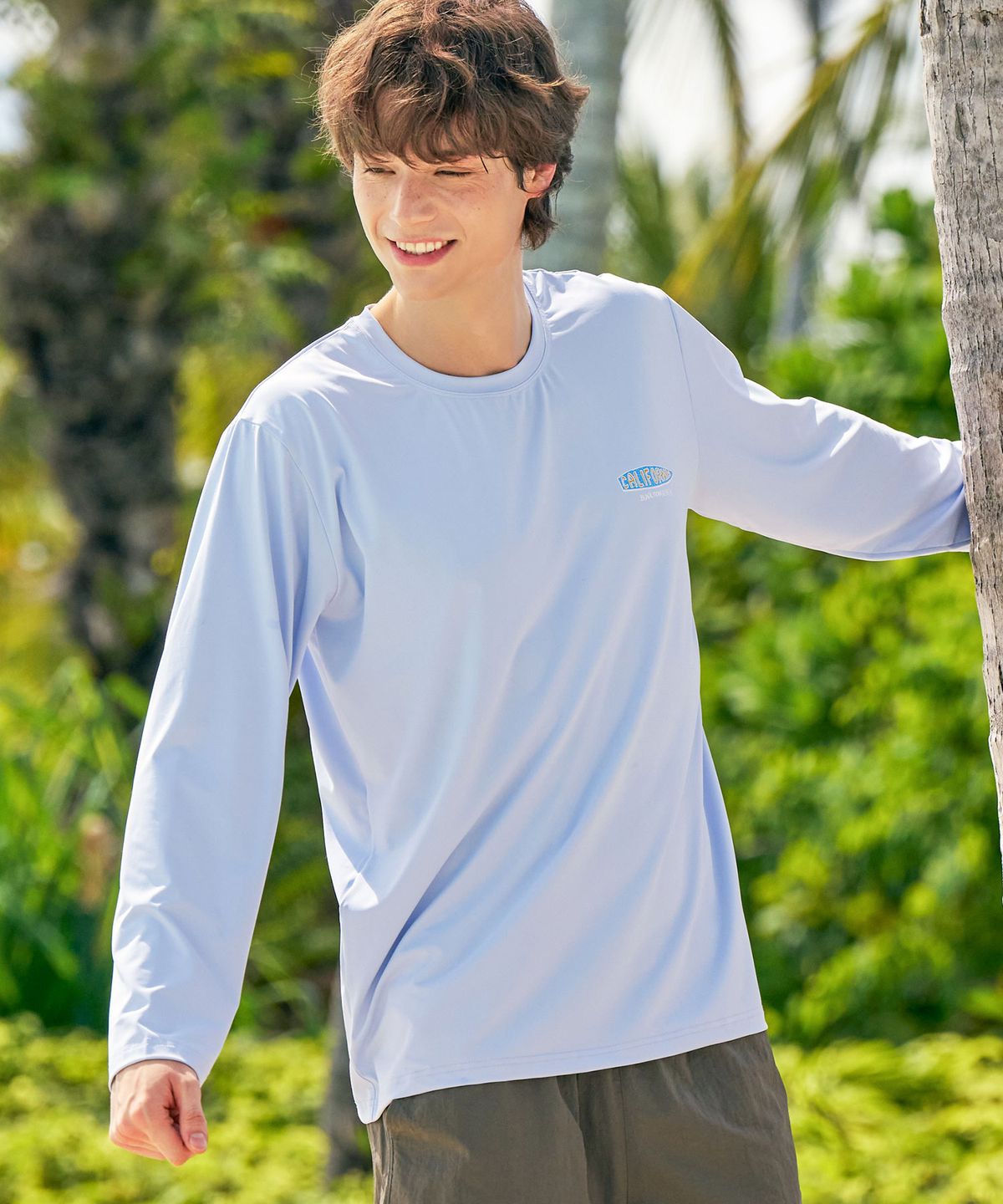 블랙몬스터핏(BLACK MONSTER FIT) [SET] 워터 루즈핏 래쉬가드&워셔 쿨링 우븐 쇼츠 셋업