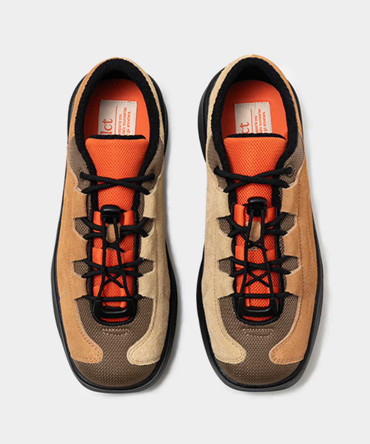플러피시트러스(FLCT) Hazy platform sneakers_Brown