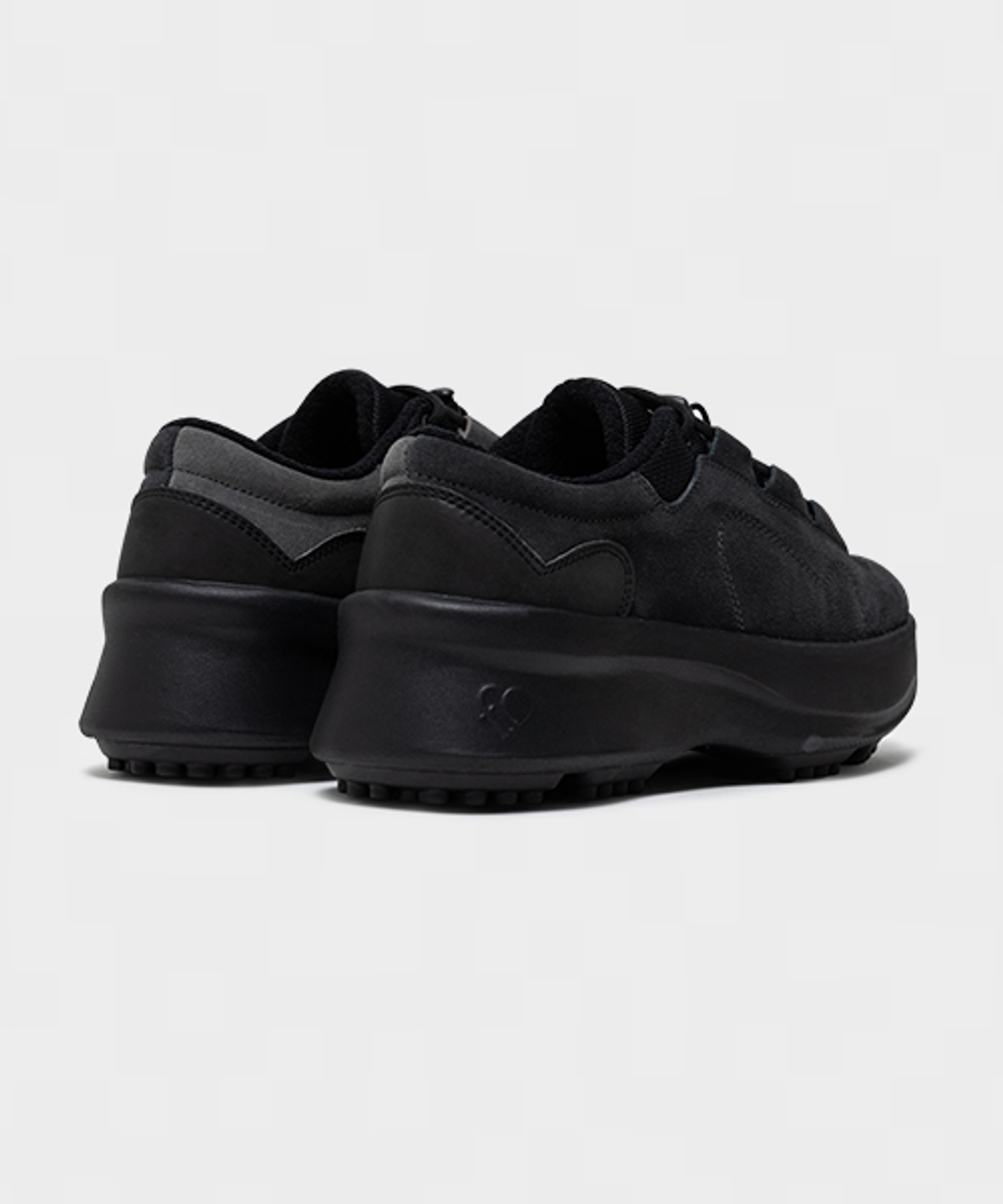 플러피시트러스(FLCT) Hazy platform sneakers_Deep Charcoal