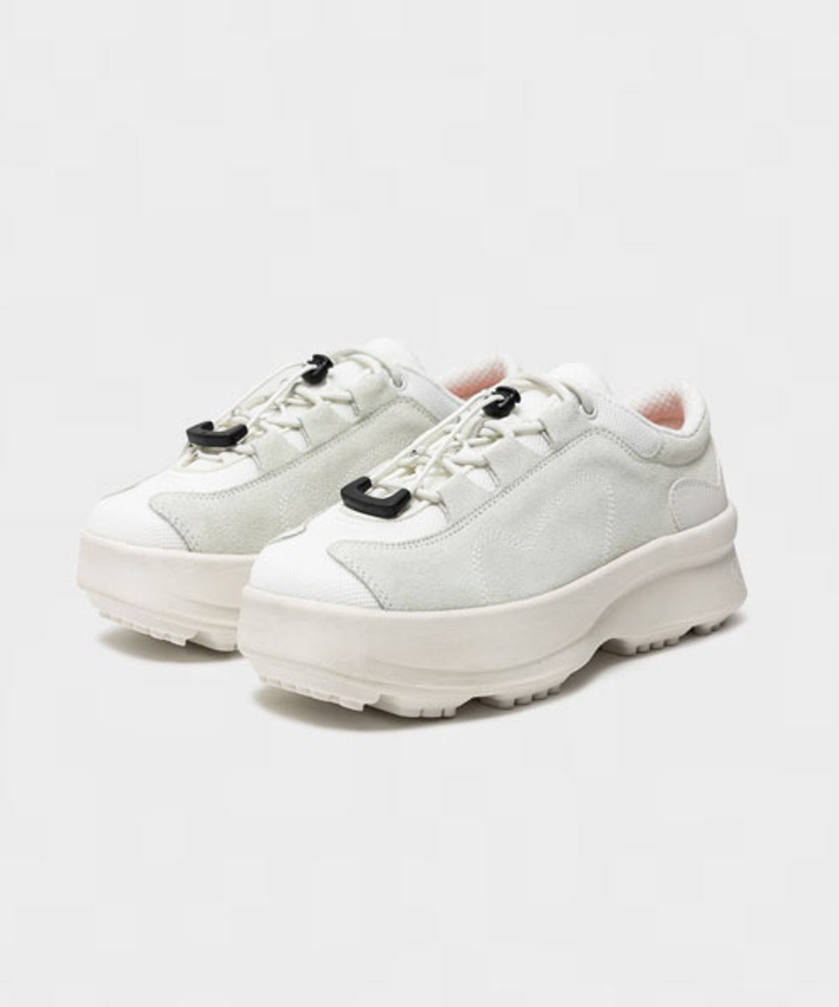 플러피시트러스(FLCT) Hazy platform sneakers_White