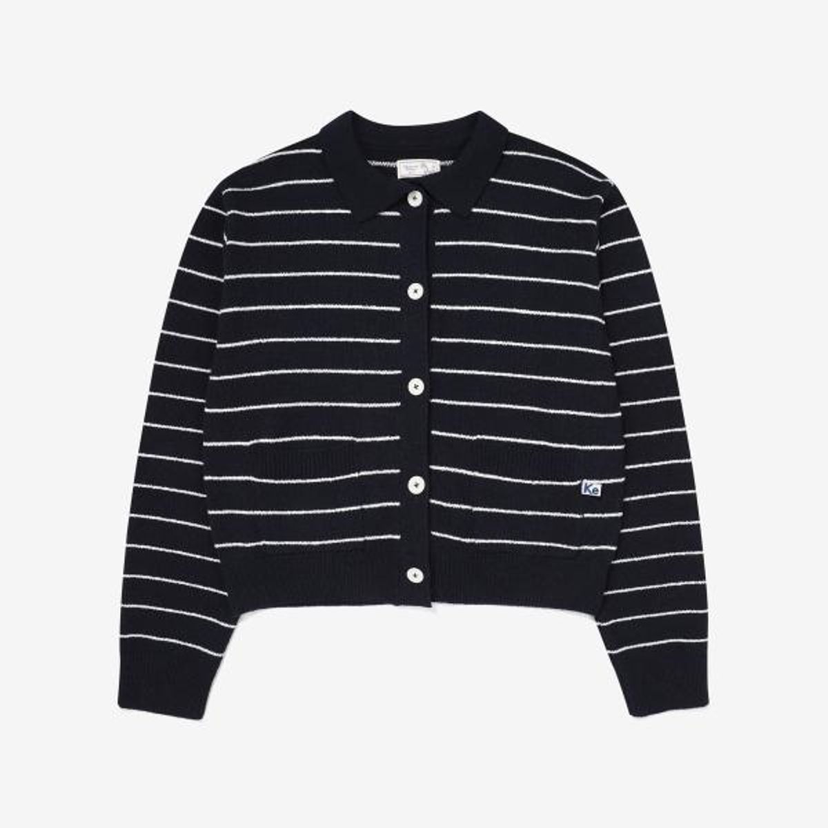 케즈(KEDS) 스트라이프 가디건(KD2STG1101FNAY)