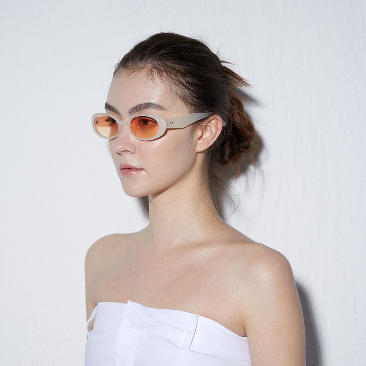 미타 선글라스(MITTA SUNGLASS) 블링키 선글라스 MT002693C15 아이보리