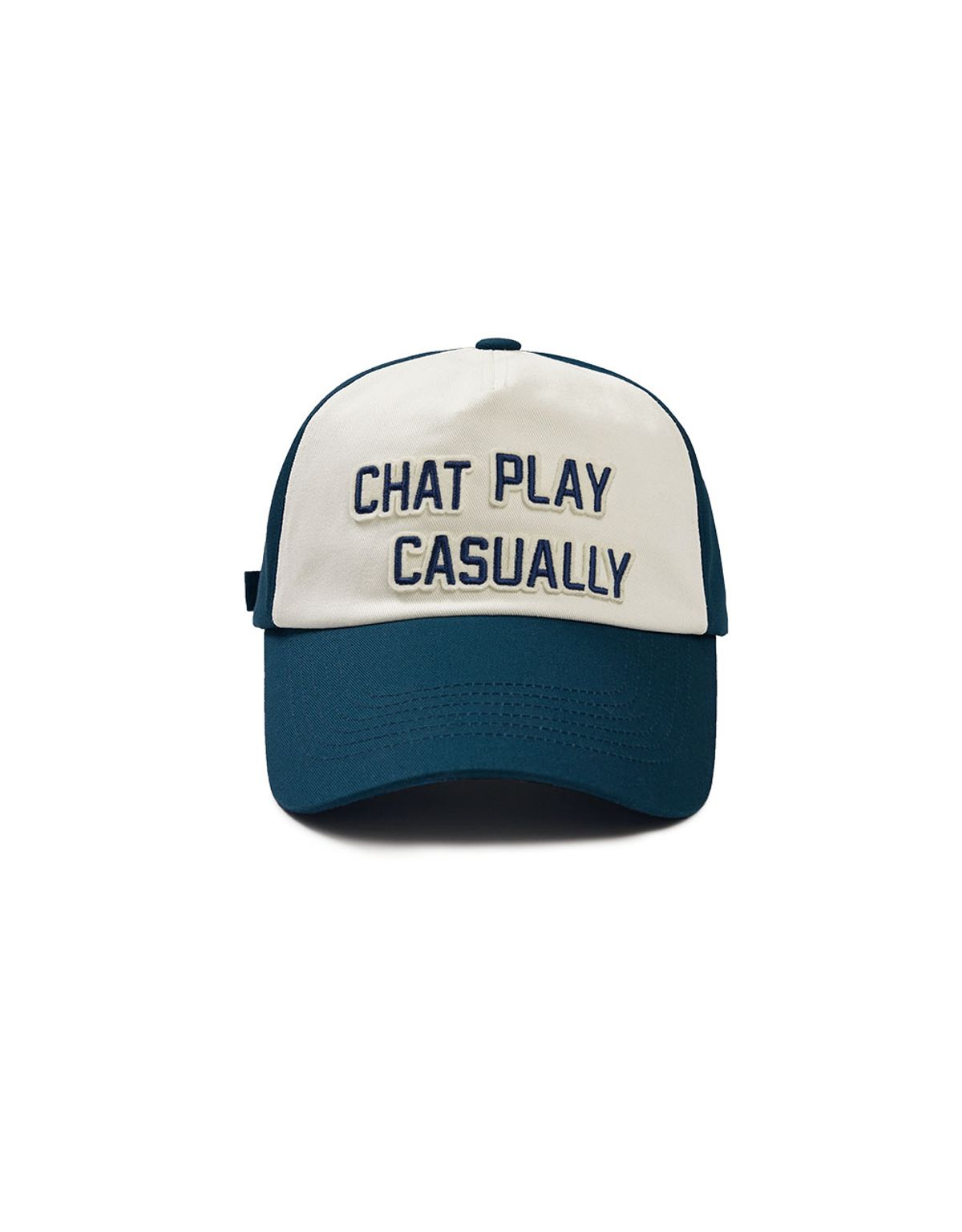 엠엠엘지(MMLG) [Mmlg] CPC COLOR BLOCK COTTON CAP (IVORY / BLUE)