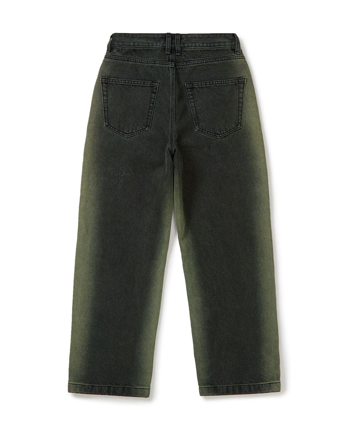 엠엠엘지(MMLG) [Mmlg] WASHED DENIM PANTS (WASHED KHAKI)