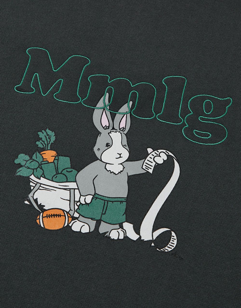 さらに100円引き◆MMLG◆DAY OFF MELGE SWEAT MUSINSA公式 | MMLG [Mmlg] DAY OFF MELGE SWEAT (SQUID BLACK)
